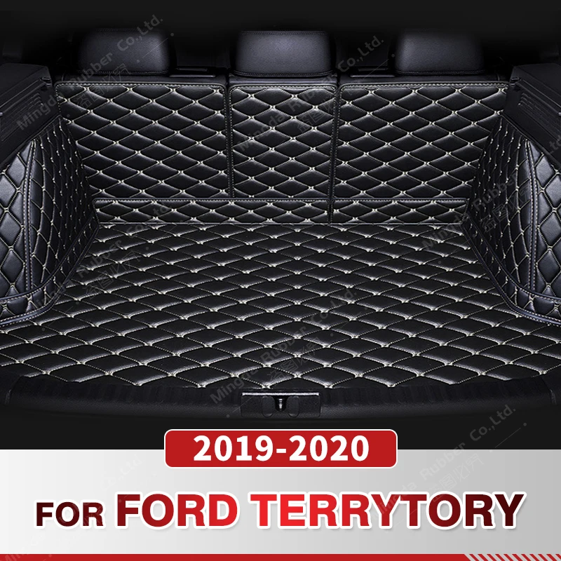

Auto Full Coverage Trunk Mat For Ford Terrytory 2019 2020 Car Boot Cover Pad Cargo Liner Interior Protector Accessories