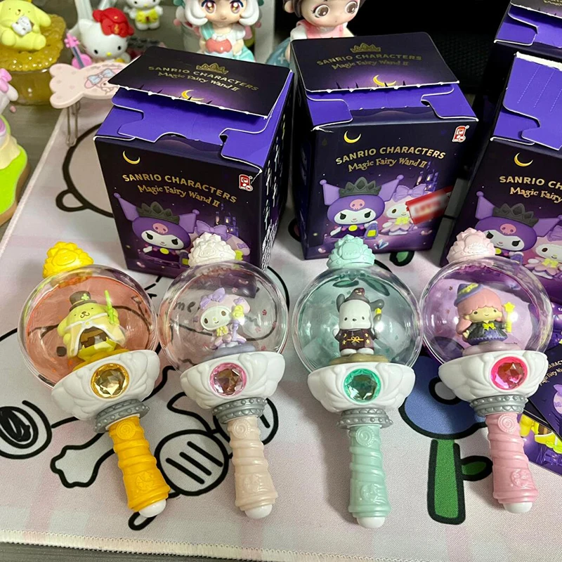 

Sanrio Фэнтези волшебная палочка серия второго поколения экшн-фигурка My Melody Kuromi Cinnamoroll модель игрушка Сюрприз подарок