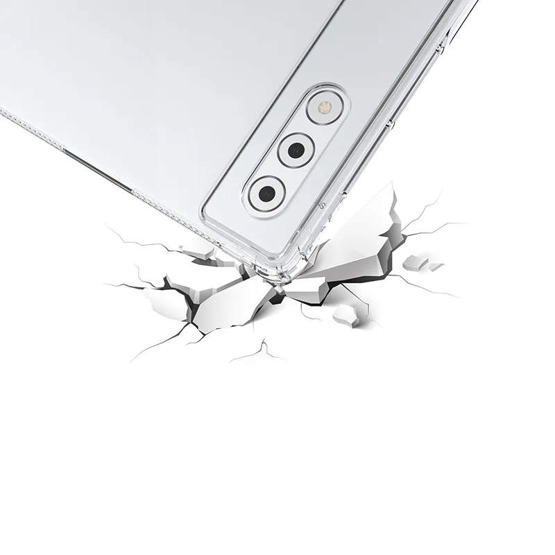 Clear TPU Back Shell with Air Bags Shockproof Protection