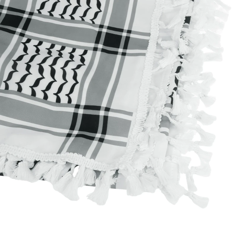 

Scarf Arab Shemagh Keffiyeh Palestine Scarf Men Women Shawl Wrap Shemagh Scarf