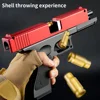 Soft Bullet Toy Gun for 6+ Kids Outdoor Combat Weapon Eat Chicken Toys with Silencer Foam Ejection Toy Gun Toy For Boys Girls 6
