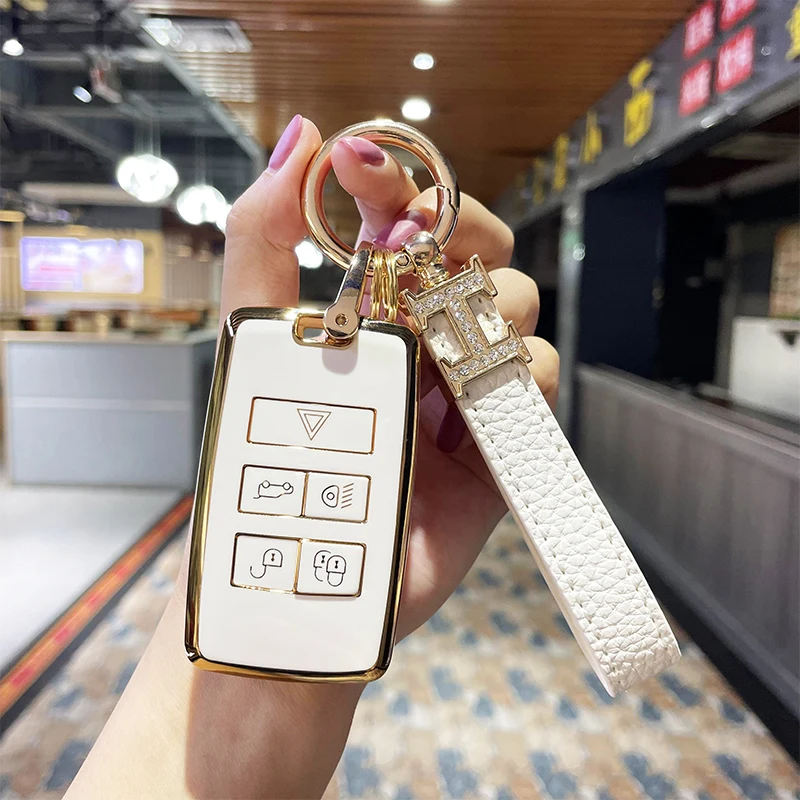 Cover Chiave/telecomando per auto portachiavi per Range Rover Sport Evoque Land Rover Freelander per Jaguar XF XJ XE XJL 11 Cover Chiave/telecomando per auto portachiavi per Range Rover Sport Evoque Land Rover Freelander per Jaguar XF XJ XE XJL - Saef11f074cf545648b2c017658ca0816K