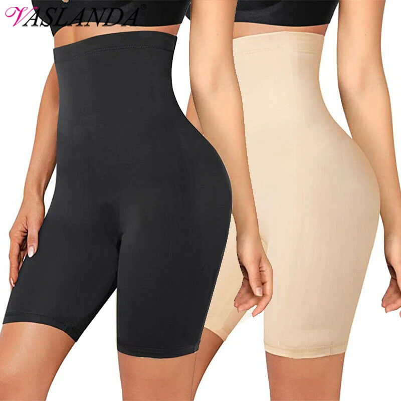 Damen Shapewear Shorts Mit Hoher Taille - Nahtlose Bauchkontrolle & Oberschenkelkompression