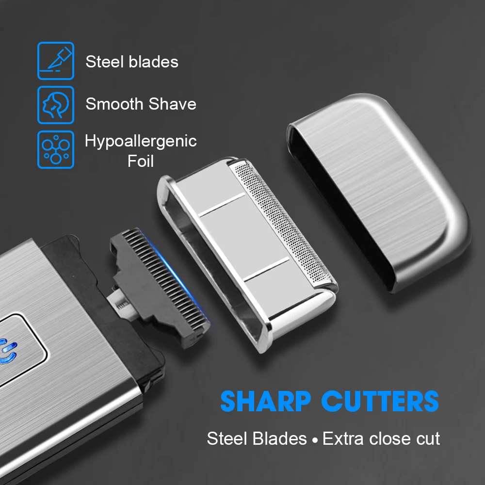 kemei Shaver Professional Electric Razor Mini USB Rechargeable Reciprocating Electric for Razor Shaver KM-5088 for electric shaver