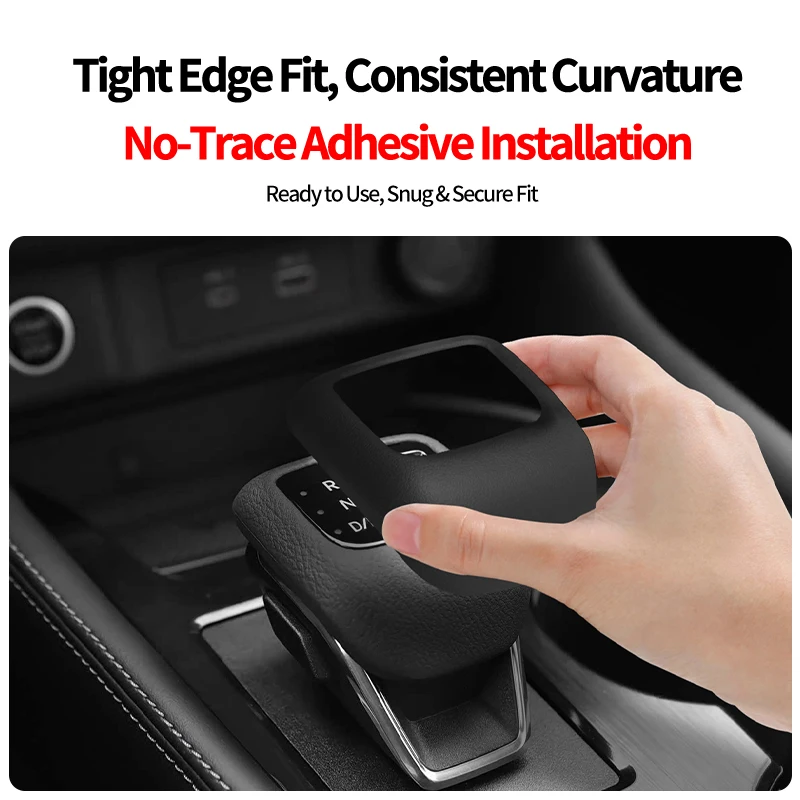 닛산 X-트레일 오리지널 가죽 센터 기어 변속 노브 커버 레버 시프터 부츠 스크래치 방지 자동차 인테리어 튜닝 액세서리