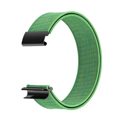 Nylon Fitness Band - Soft Adjustable Sports Wristband, Breathable and Stylish for Whoop 5.0 (One Peak) (Lime)