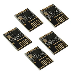 Mini Module émetteur récepteur sans fil, SMD NRF24L01 + 2.4Ghz, pour Module émetteur récepteur sans fil Arduino(5 pièces) 2.4G 