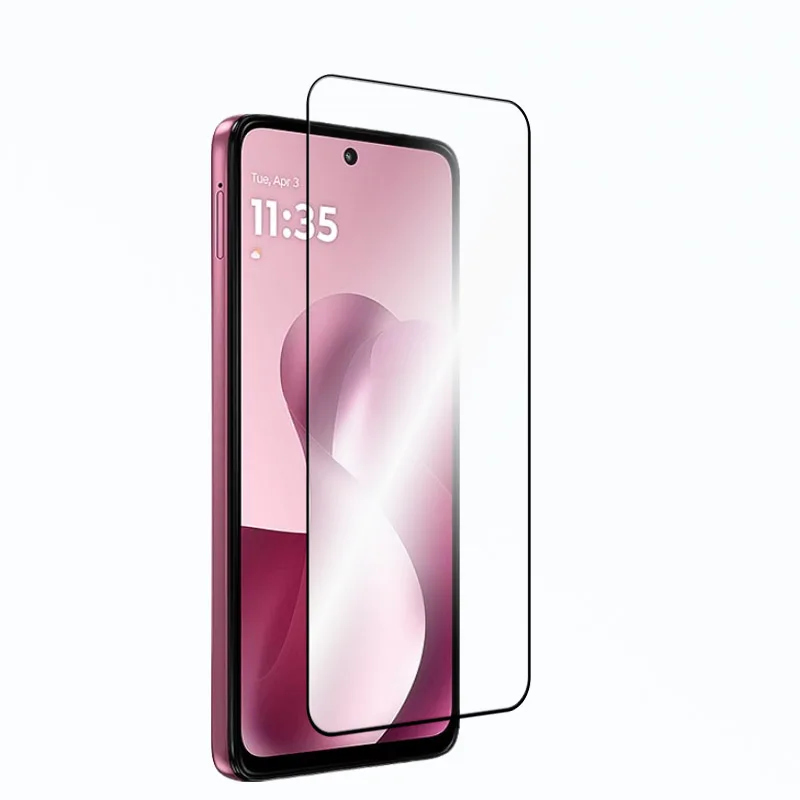 Shockproof 9H Anti-Scratch Screen Glass with Soft Fiber Camera Film