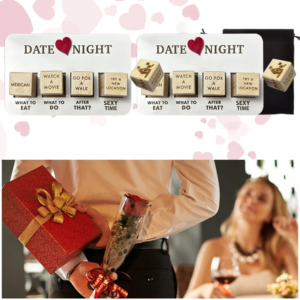 Game Dice Dice Set Enhance Intimacy Funny Date Night Dice Multi Styles Couple Dice Event Decision Add Romance Creative Gift Valentine Day