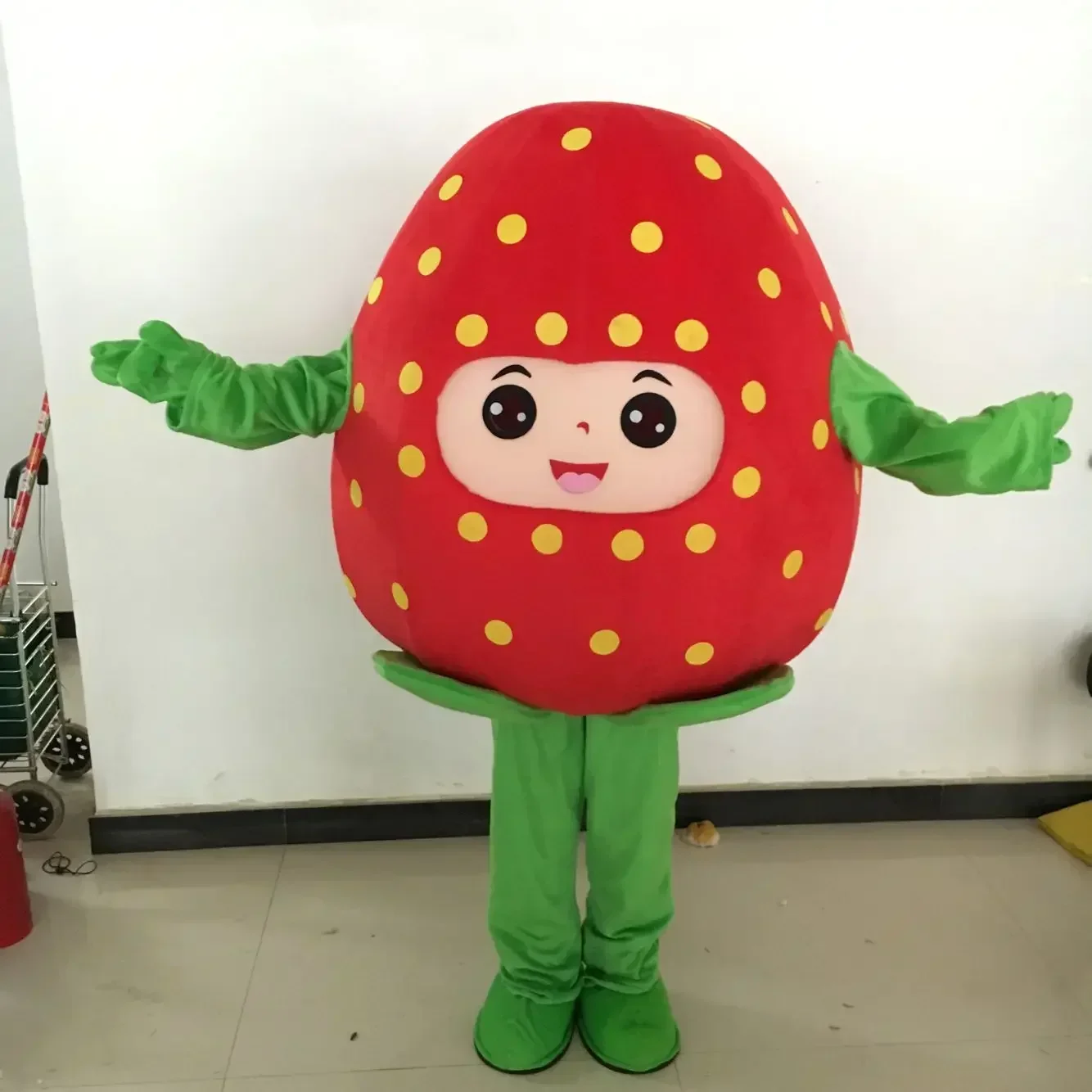 성인 코스프레 귀여운 과일 사과 피타야 복숭아 파인애플 마스코트 의상 카니발 광고 행사 파티 매장 홍보 소품