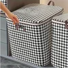 Foldable storage box Quilt Clothes Storage Bag Big Capacity Blanket Sorting Bags Dustproof Closet Under-Bed Storage Organizer 1