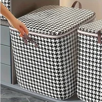 Foldable storage box Quilt Clothes Storage Bag Big Capacity Blanket Sorting Bags Dustproof Closet Under-Bed Storage Organizer 1