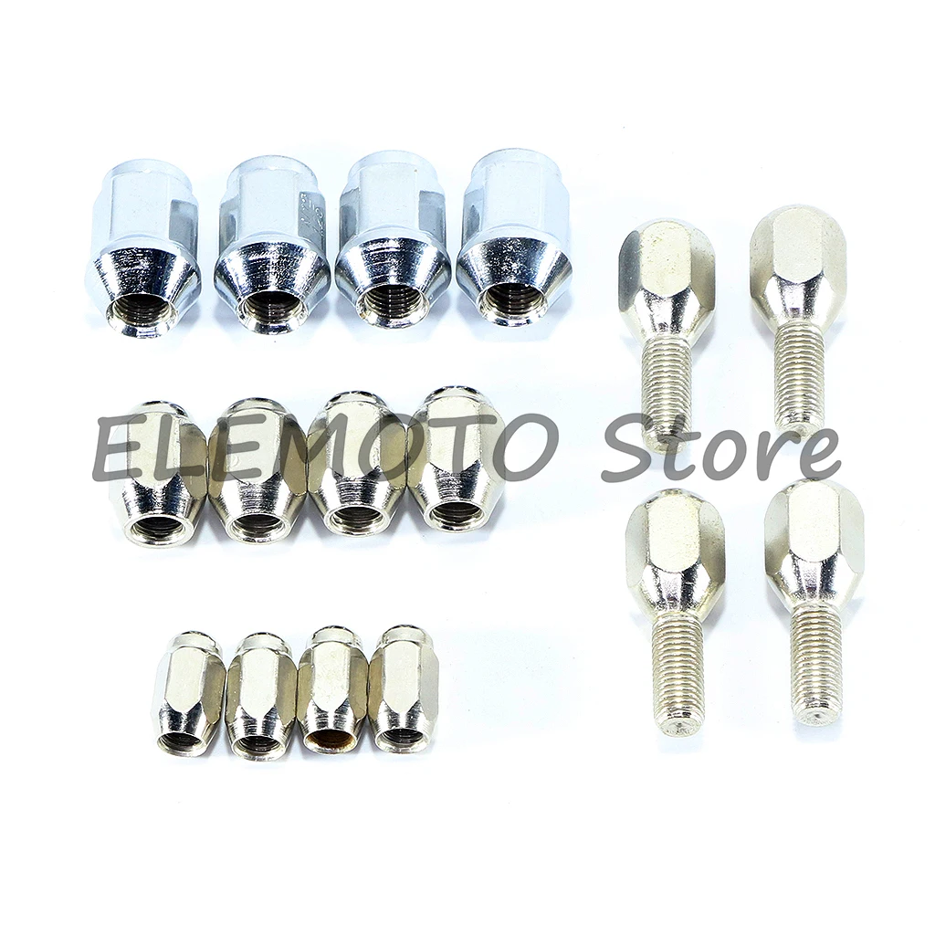 4 PCS Wheel Lug Nuts Hex Nuts Wheel Nut Hub Nuts Hex For Aluminium Hub ATV Go Kart UTV Buggy