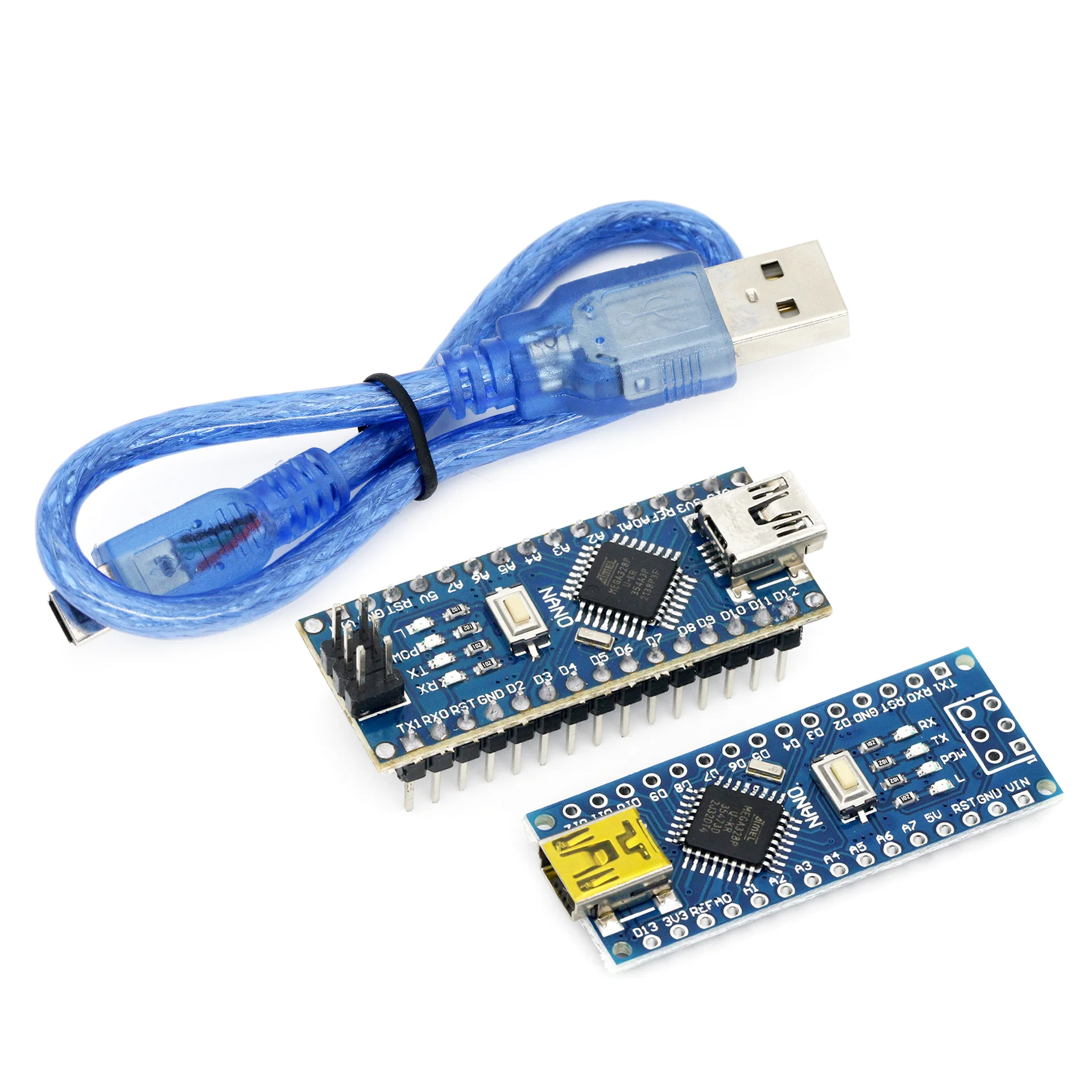 Arduino Nano V3.0 Clone Board – ATmega328P, 16Mhz, CH340G USB Chip, Includes USB Cable 4 thumbnail image