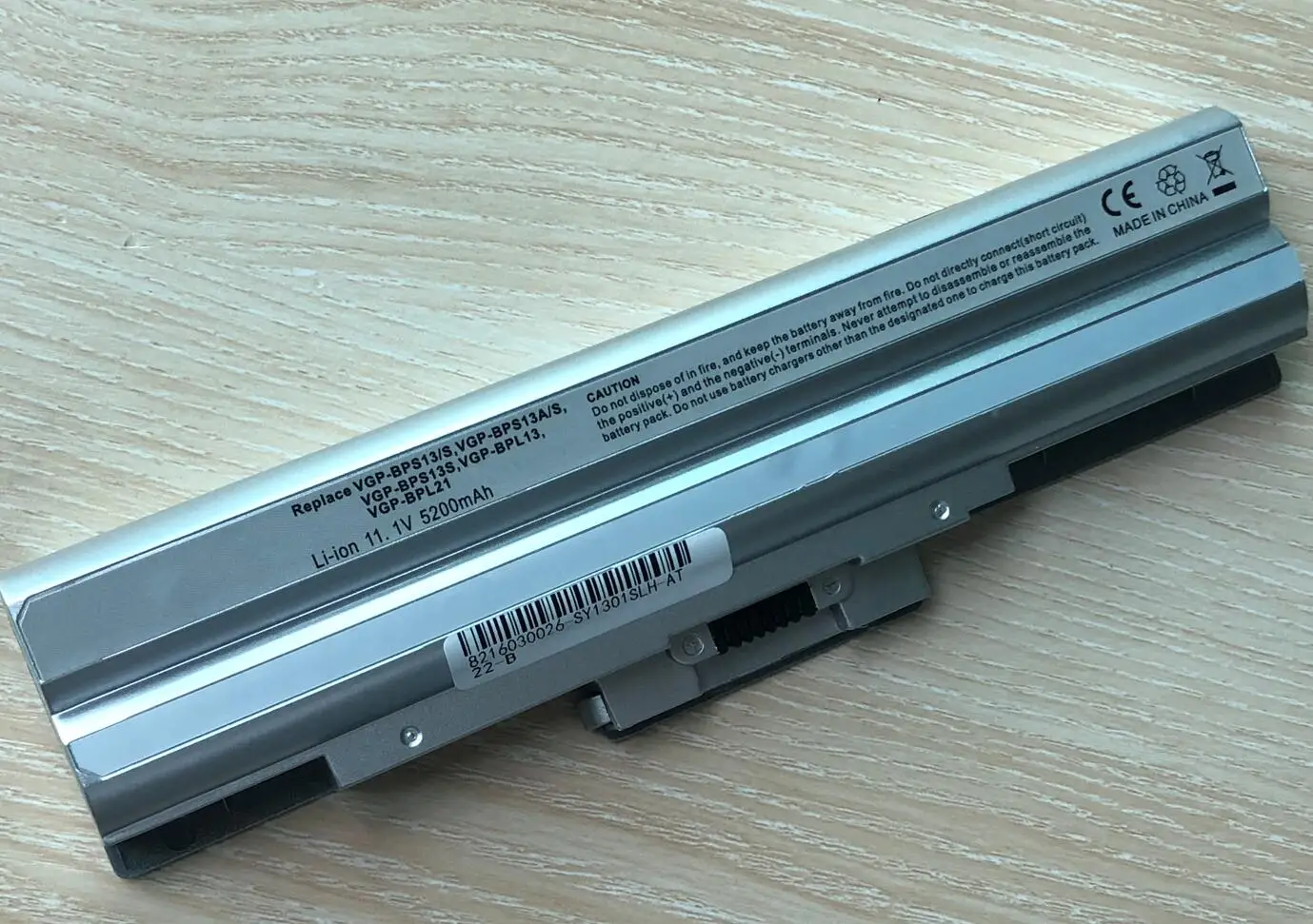 Prata Bateria do Portátil para Sony Vgp-bps13 Vgp-bps13 s Bps13as Bps13b s Bps13a s Vgn-cs28 Bps13 Vgn-cs Prata - Imagem 4