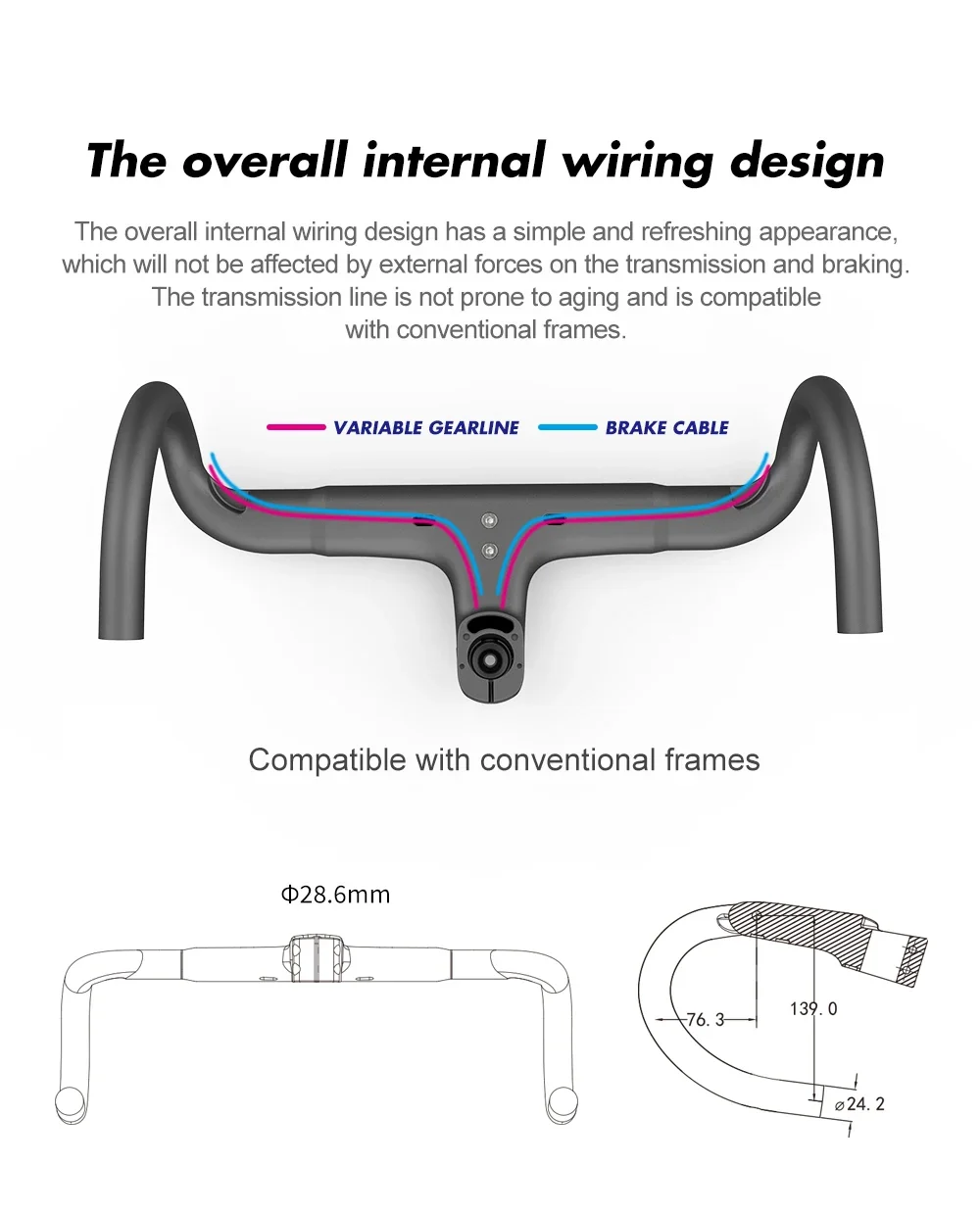 TFSA T47 threadfit T800 carbon road bike frame disc brake
