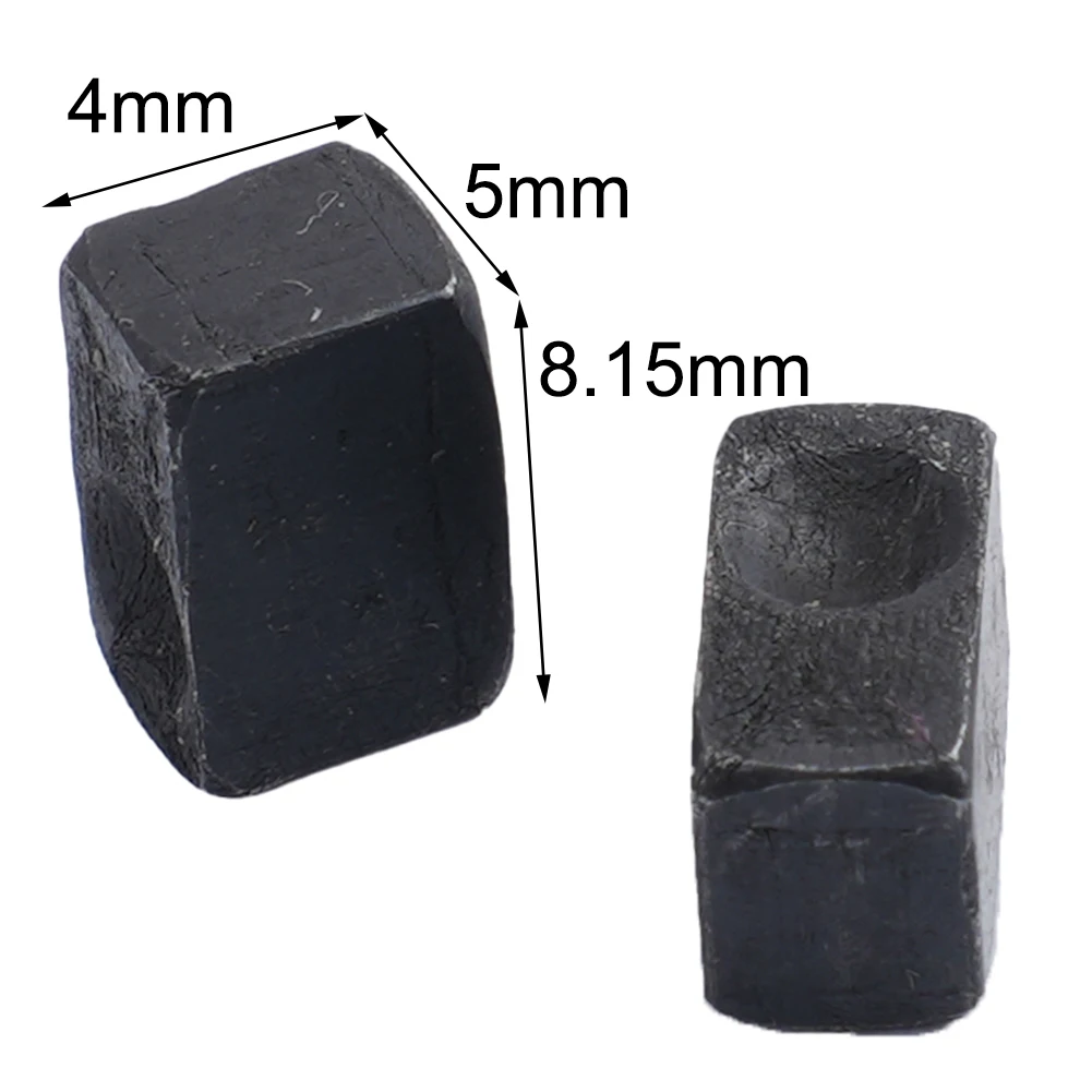 Gear Insert Block Bridge Saddle 8.15mm* 4mm* 5mm Accessories Parts 6* 6Pcs Black Electric Guitar For Floyd Rose