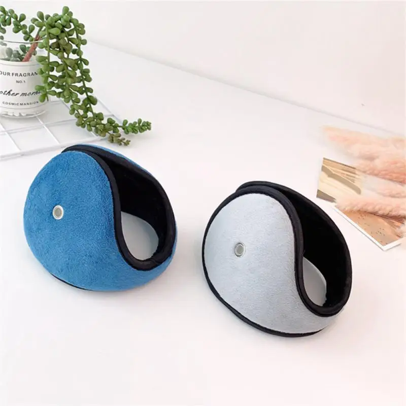 Windproof Earmuffs Men Women's Ear Warm Protector Thicken Plush Winter Warm Fleece Earmuff Outdoor Cycling Warmer Soft Ear Muffs