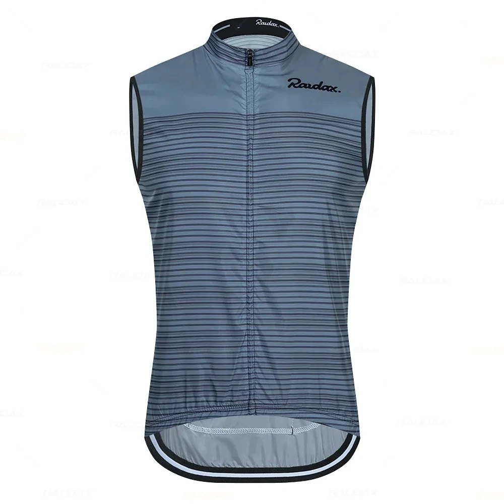 RAUDAX Men's Bike Windbreaker Jacket Sleeveless Vest Outdoor Bike Light Sweatshirt Spirit Jacket Raincoat Summer cycling jacket,cycling clothes