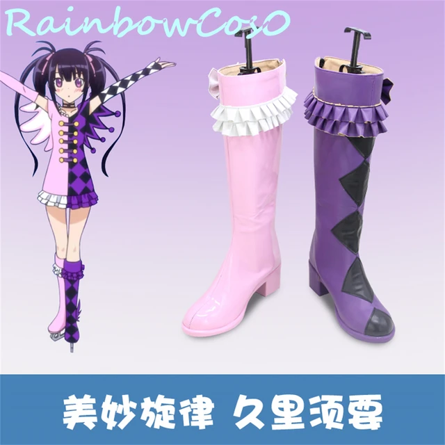 Pretty Rhythm Aurora Dream Kurisu Kaname Cosplay Shoes Boots Game Anime  Carnival Party Halloween Chritmas W2319 - AliExpress