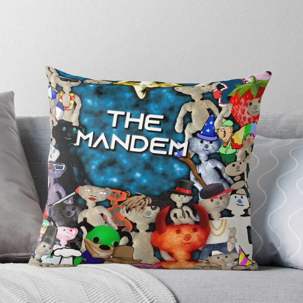 

The Mandem - BEAR Throw Pillow Decorative Cushion luxury sofa pillows