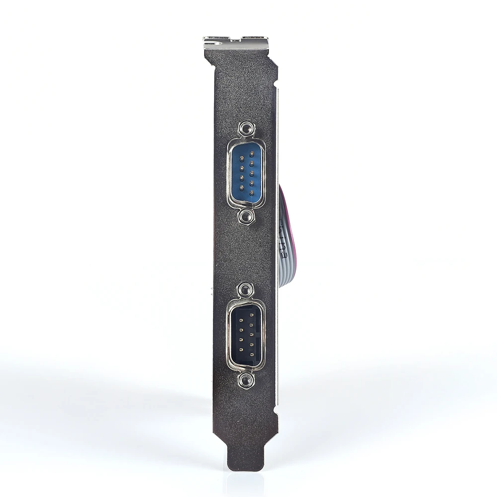 PCIe Serial Expansion Card PCI-Express to 2 Serial Ports COM Adapter for Windows