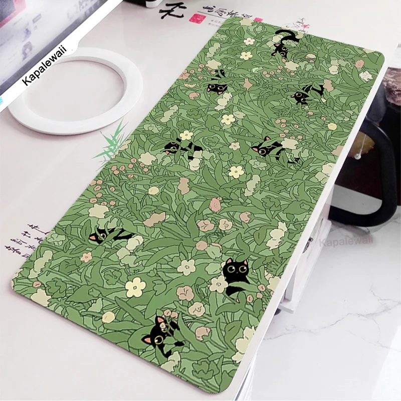 thumbnail image 1 of Alfombrilla bonita para ratón Gamer Mause, alfombrilla verde para escritorio de oficina XL, alfombrilla para escritorio de ordenador 300x800, alfombrilla para ratón Kawaii, accesorios de oficina, alfo, 1 of 5