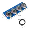 Motorcycle Fuel Carburetor Synchronizer Vacuum Balancer Gauge with Hose Synchronizer Tool For 4 Cylinder Engines Machines 3