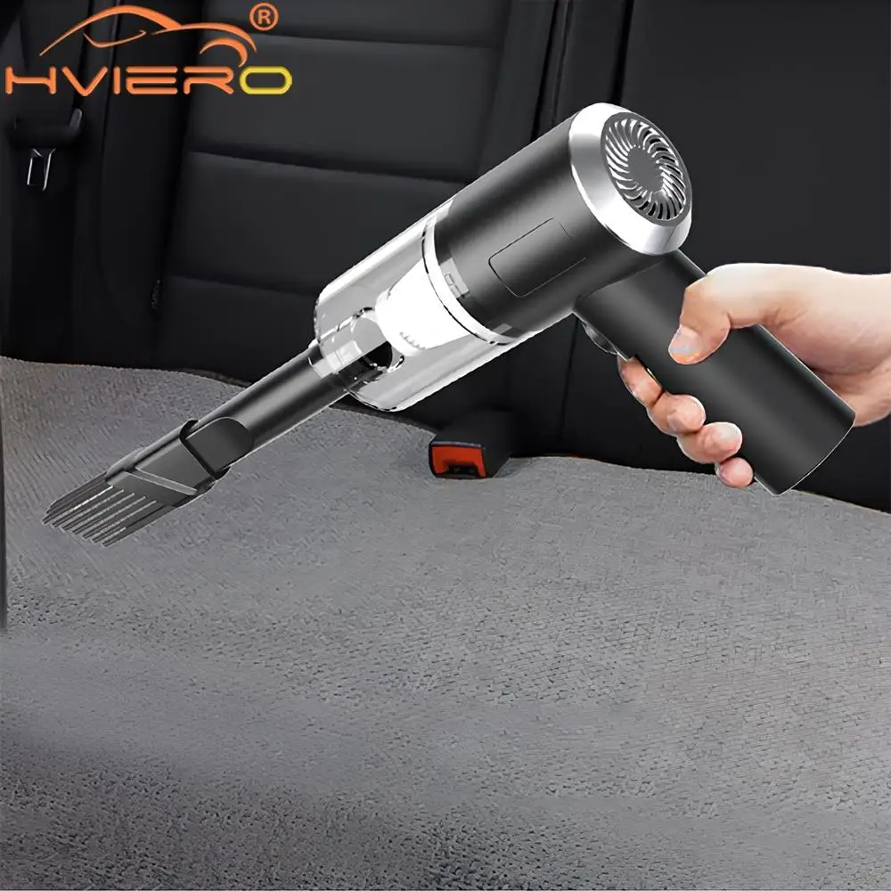 Wireless 25W 5500PA Combined Vacuum Cleaner USB Charging Car Home Desktop Keyboard Mini Portable Automatic Cleaning