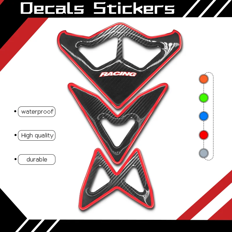 Motorcycle Fuel Tank Pad Protection Sticker For Ducati MONSTER 695 696 797 821 848 Monster 1200/S 1100/S 3D Gas Fuel Tank Decals