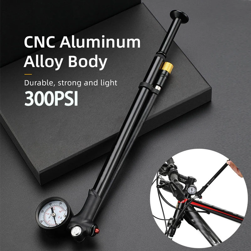 Pompa Per Bicicletta Decathlon NEWBOLER Pompa Ad Alta Pressione