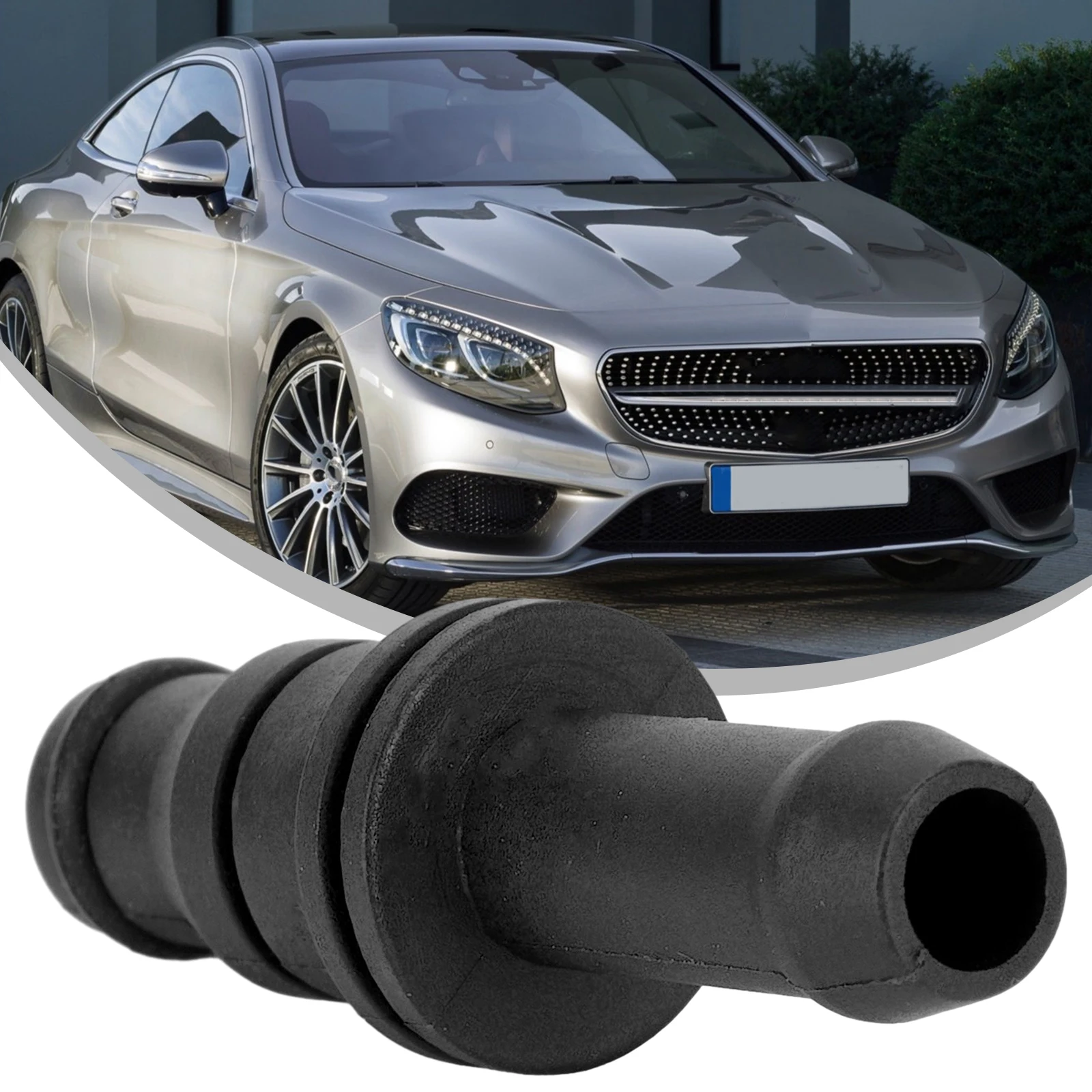 Expansion Tank Coolant Hose Connector Plasitc 1.5x4.5cm 0039970689 Water Pipe Joint Plug Connector For Mercedes Benz W221