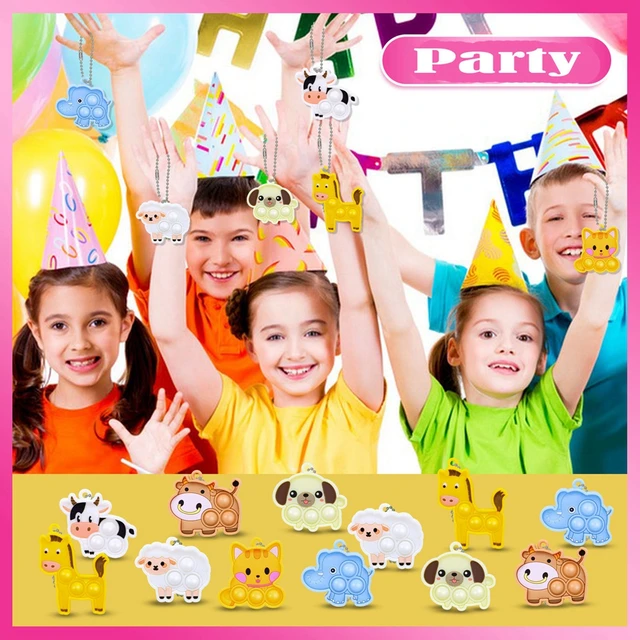 Lot De 15 Jouets Anti-stress En Caoutchouc Souple – Super Pour Enfants, Cadeau Anniversaire Ou Bonne Surprise Rigolote