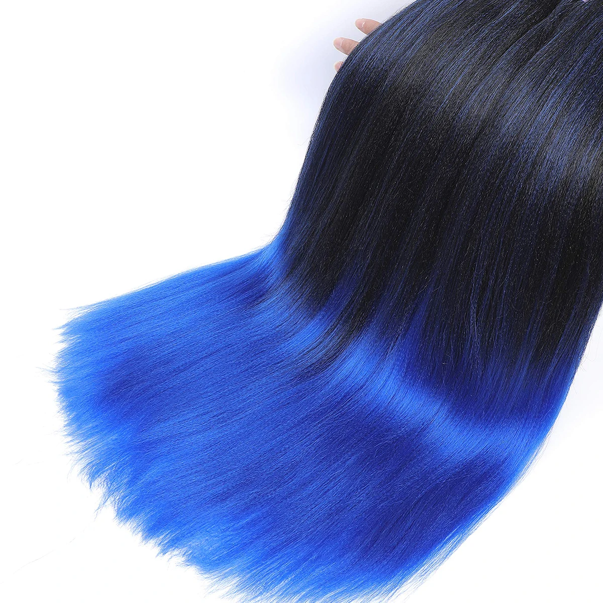 Braiding Hair Synthetic Pre Stretched Braiding hair Extensions  Crochet Braids Hot Water Setting Professional Soft Yaki Texture