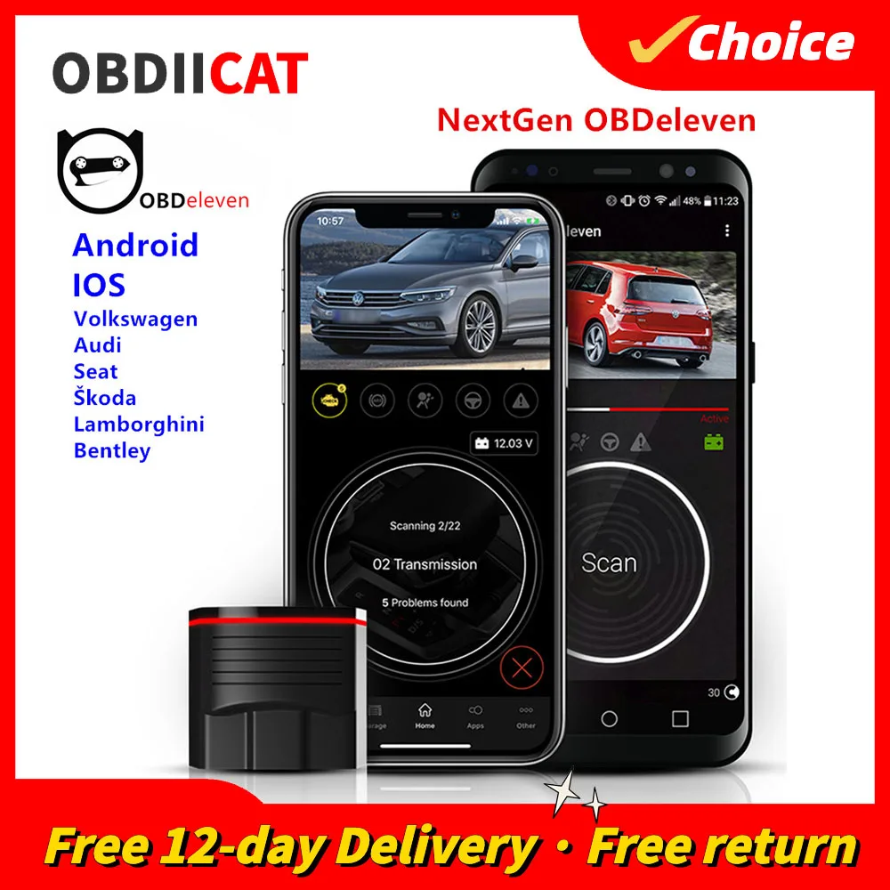 OBD11 OBDeleven Obd eleven PRO Nextgen OBD 11 OBDeleven2 Pro/Ultimate OBD2 Diagnostic For IOS for VW Polo Golf /for BMW/Audi