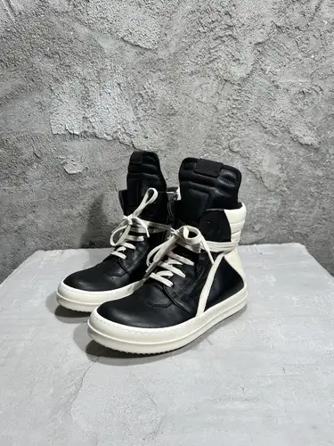 Owen Seak 키즈 하이탑 스니커즈, 여아 남아 정품 가죽, 럭셔리 레이스업, 캐주얼, 봄 스트리트웨어, 블랙 부츠 4