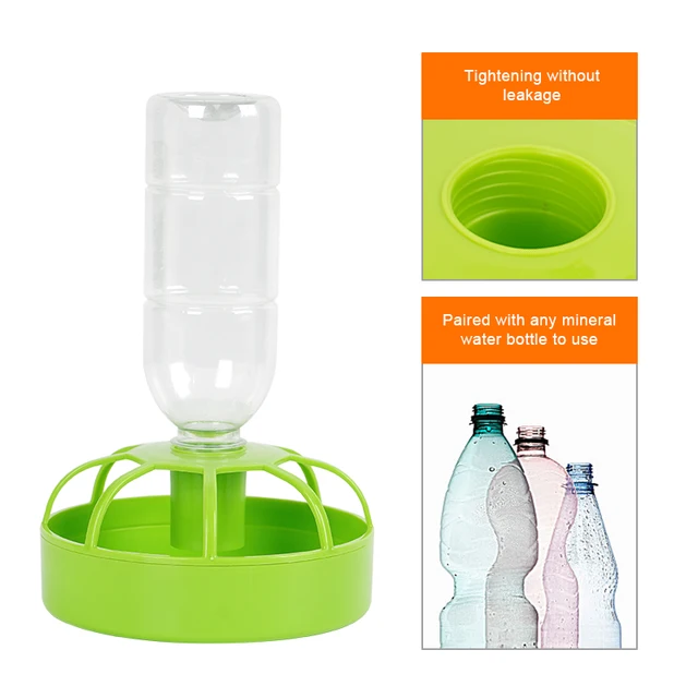 Bird Feeder Automatic Sprinkler Dual-purpose Eight Grid Super Large Capacity Parrot Bird Convenient For Feeding Pet Supplies 2