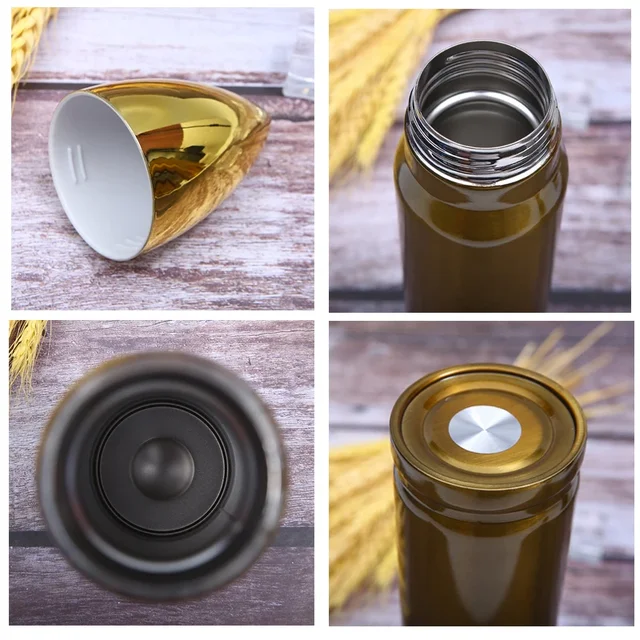350ml 500ml Stainless Steel Vacuum Cup Double Layer Creative Bullet Head Thermos Outdoor Large Capacity Portable Water Bottle 6