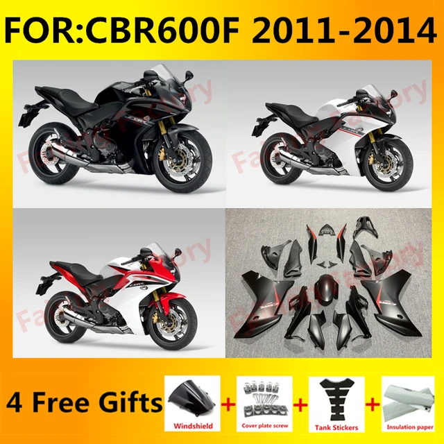 New ABS Motorcycle Whole Fairings Kit fit for CBR600F 2011 2012 2013 2014 CBR650 F CBR 600F 11 12 13 Bodywork full fairing zxmt
