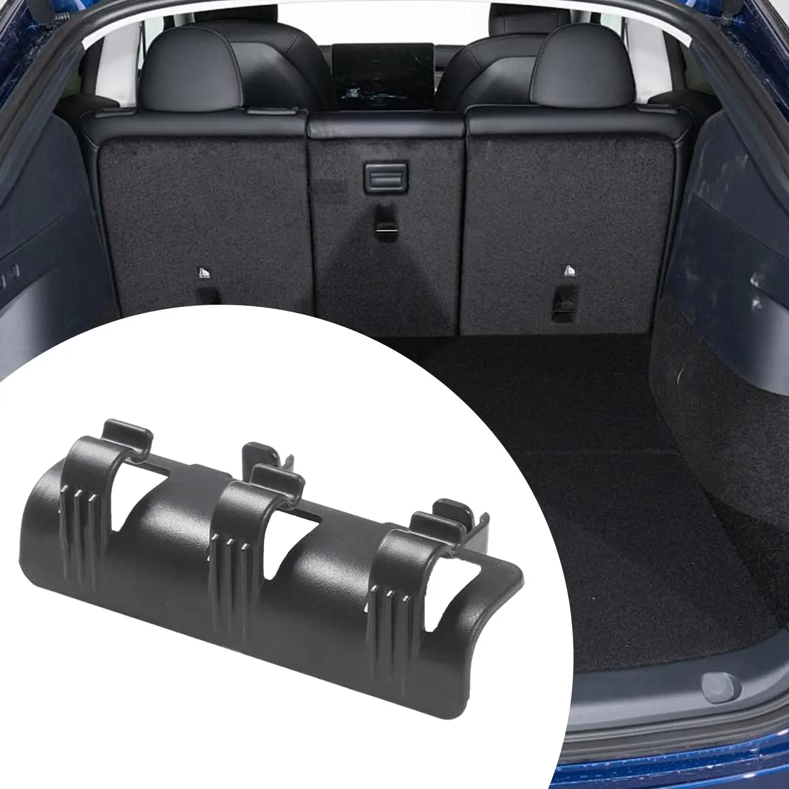 Car Rear Trunk Hook Trunk Grocery Bag Hook for Tesla Model Y 2023-2024 Replace Parts Interior Accessories Easy Installation