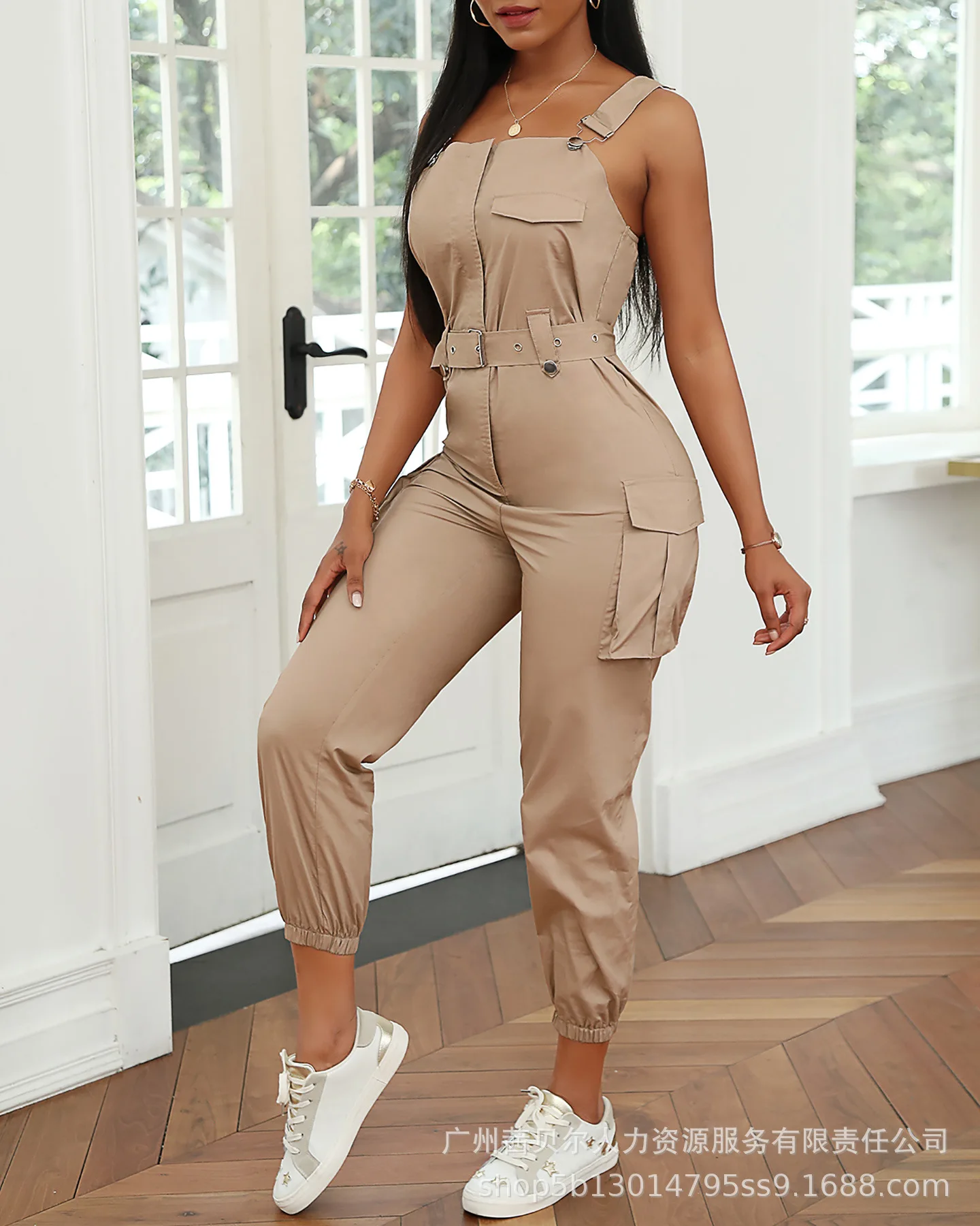 

New product 2023 women's sleeveless work suit jumpsuit