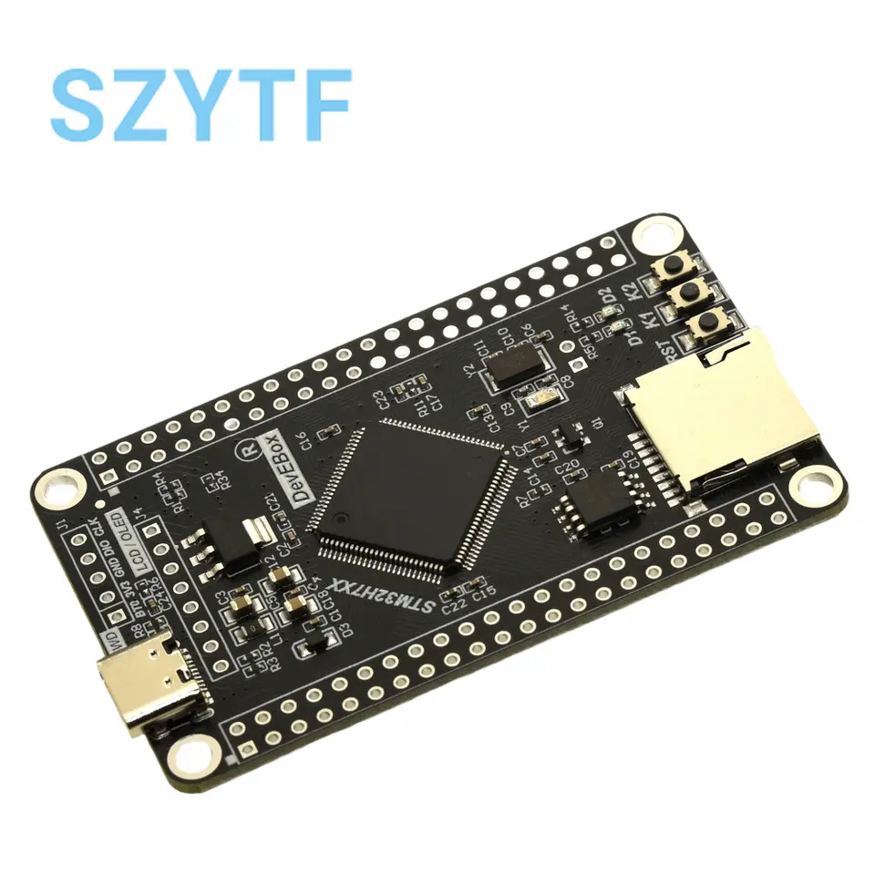 STM32H750VBT6 STM32H743VIT6 STM32H7 Development Board STM32 System Board M7 Core Board TFT Interface With USB Cable image 5