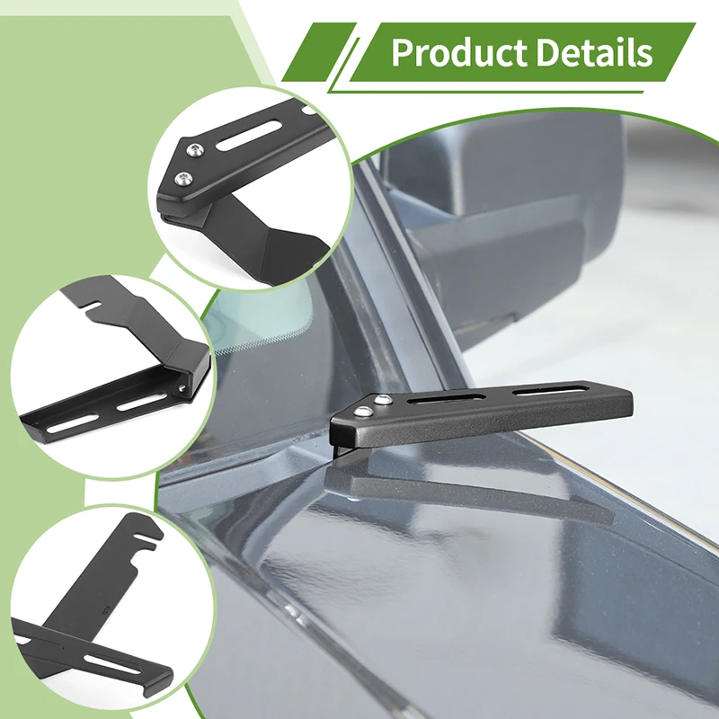 BAWA 아이언 후드 라이트 램프 브래킷 랙 지프 그랜드 커맨더 2006 2007 2008 2009 2010 자동차 액세서리