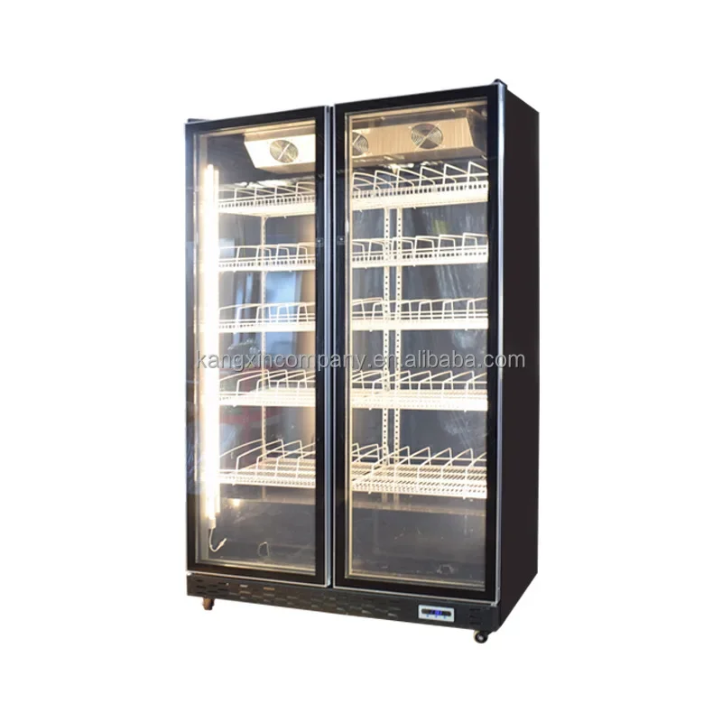 Commercial countertop chiller refrigerator glass door wine beverage coolers