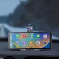 Écran portable universel sans fil CarPlay de 10,26 pouces pour voiture avec système stéréo de voiture à écran tactile Android Auto 2