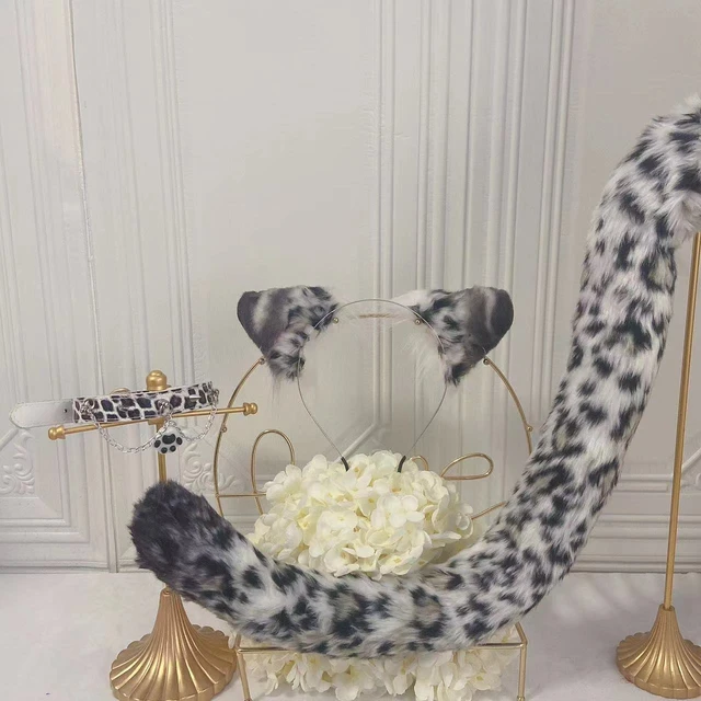 Snow Leopard Tail Costume