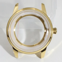 Premium 40mm Cocktail Watch Case for Automatic Watch Modding (GOLD)