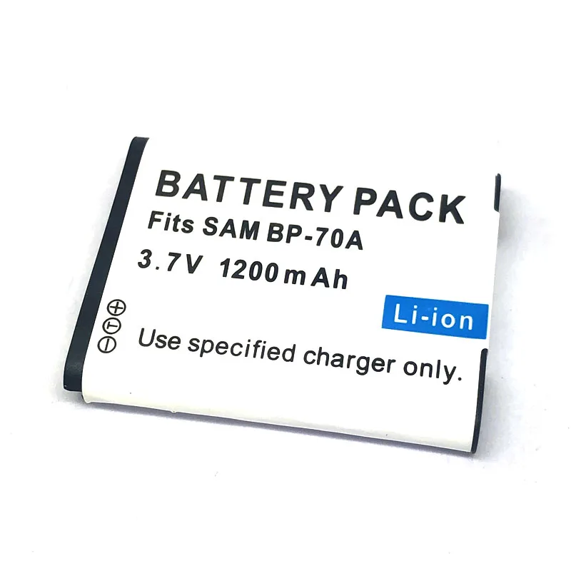BP-70A BP70A Battery For SAMSUNG AQ100 PL80 ES70 ES80 ES90 PL90 PL100 PL101 PL120 PL170 PL200 PL201 SL50 SL600 SL605 SL630