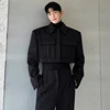 LUZHEN New Stylish Men's High Street Short Jacket Original Big Pocket Solid Color Elegant 2025 Spring Casual Trendy Coat Fbf31d 3