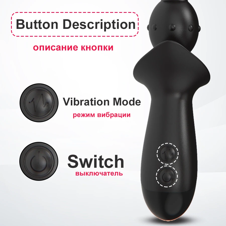 3 Motors Anal Vibrator Butt Plug Stimulator Anal Beads 10 Speed Gay Prostate Massage Sex Toys For Men Women USB Charge Vibrator Accept Small Orders Saef4206007614538910cffb2400488faZ